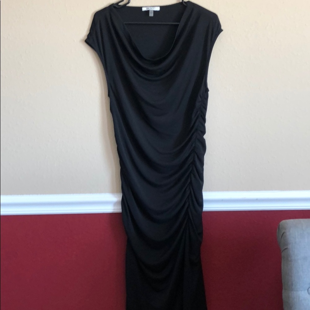 Black Dress Midi